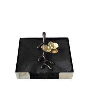 Fancy decorativo acero inoxidable 304 artesanía metal coral diseño rama tejido titular hotel y restaurante - Product Image 6