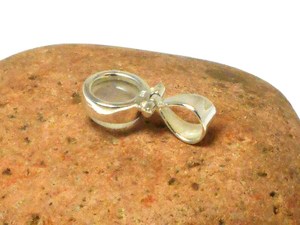 Colgante de piedra lunar de Plata de Ley 925, collar diario de piedras preciosas pequeñas de corte redondo - Product Image 5