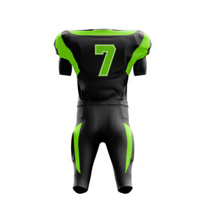 Nueva moda hombres uniforme de fútbol americano tela duradera tendencia superior ligero tarifa razonable uniforme de fútbol americano - Product Image 4