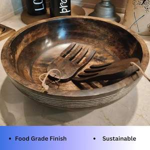 Tazón para servir profundo ecológico para aperitivos, aperitivos con base ancha para estabilidad, producto al mejor precio - Product Image 4