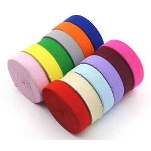 Cinta de ribete de punto personalizada de fábrica, de spandex, para prendas de vestir - Product Image 5