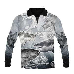 Vente en gros maillot de pêche maillot de pêche personnalisé sublimation vêtements de pêche à séchage rapide prix raisonnable - Product Image 1