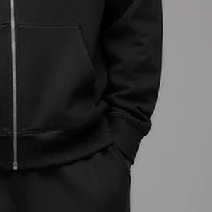 Sweat à capuche pour homme à logo personnalisé, coupe classique, couleur unie, streetwear / Sweat à capuche zippé respirant de haute qualité, prix d'usine, sweat à capuche chaud pour homme 2026 - Product Image 4