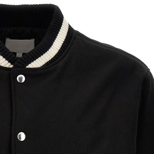 OEM Varsity chaquetas personalizadas en blanco Varsity Chenille parches Letterman Varsity chaqueta de béisbol de la Universidad de gran tamaño chaqueta - Product Image 3