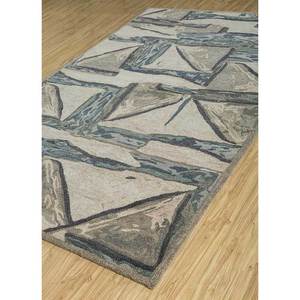 Alfombra de Lana Tejida a Mano Acar Classic Beige y Marrón, Rectangular de 4m, Diseño Abstracto para Pasillo, Viscosa para Uso Doméstico - Modelo Tnr-1555(Md) - Product Image 2