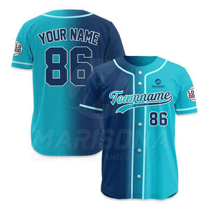 Camiseta de Béisbol de Talla Grande Más Vendida, Material Duradero, Color Sólido - Product Image 4