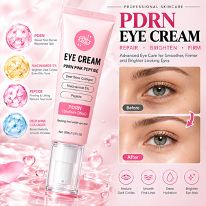 Crema <span class=keywords><strong>de</strong></span> <span class=keywords><strong>Ojos</strong></span> con Péptidos PDRN <span class=keywords><strong>de</strong></span> ADN <span class=keywords><strong>de</strong></span> Salmón OEM, Antienvejecimiento, Elimina las Ojeras, Reduce las Líneas Finas y <span class=keywords><strong>Arrugas</strong></span>, Reafirmante, Hidratante, Marca Privada - Product Image 1