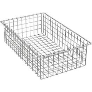 Durable Iron <b>Square</b> Wire Mesh Eco-Friendly Modern <b>Storage</b> <b>Basket</b> Perfect Multi-Purpose Organization Kitchenware Fruits <b>Basket</b> - Product Image 2