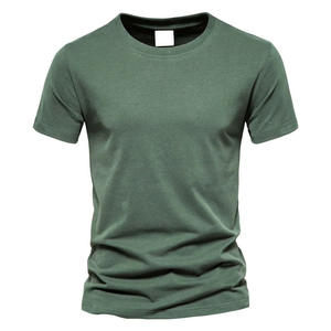 T-shirt personnalisé 100% coton pour hommes T-shirt uni brodé imprimé de haute qualité 230GSM Plus Size With Polyester Compliment - Product Image 3