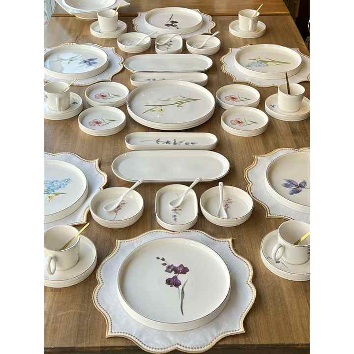 Breakfast Set Savina 52 Pieces for 6 People