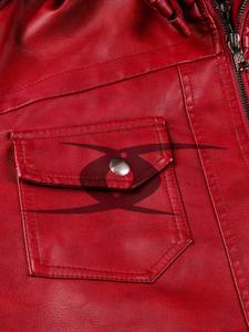 Chaqueta de Pana para Hombre, Personalizable con Logotipo, de Cuero Genuino, Manga Regular, Corte Ajustado, Transpirable e Impermeable, Servicio OEM, Invierno - Product Image 3