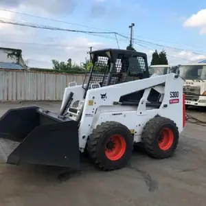 Máquinas de construção originais Bobcat Carregadeiras Roda S150 S160 S300 S450 Mini Track Skid Steer Carregador Articulado