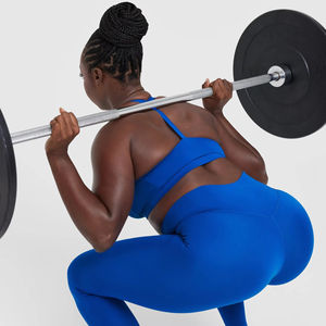 Leggings de última moda para mujer, logotipo personalizado, ropa de gimnasio, leggings deportivos para mujer, mallas de yoga, pantalones deportivos para correr, leggings sin costuras para mujer - Product Image 4