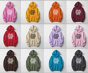 Sudadera con Capucha Gruesa y Pesada de 500 400 g/m², Estilo Cuadrado, con Logotipo Personalizado para Hombre, 100% Algodón, Felpa, Holgada y Extra Grande - Product Image 6