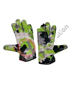 Gants de football américain pour receveur, gris et noir, rembourrés, respirants, pour l'hiver, qualité supérieure - Product Image 6