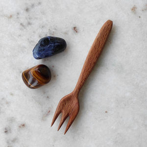 Elegante juego de cubiertos de madera de 3 con acabado natural Juegos de utensilios de cubiertos perfectos para el hogar Comedor Hoteles y restaurantes - Product Image 2