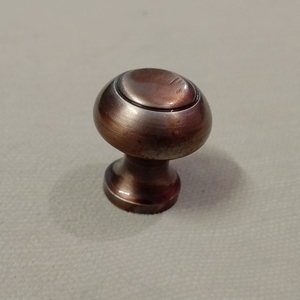 Natural Iron Liner Flower Cabinet Drawer Knobs <b>Kitchen</b> Drawer Clear Pulls Furniture <b>Hardware</b> Barn Pull Knob - Product Image 4