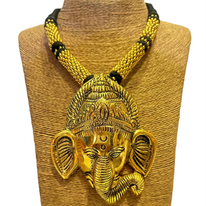 Acheter nouveaux designs bohème plaqué or grand collier pendentifs bijoux bohème par artisanat rawat - Product Image 1