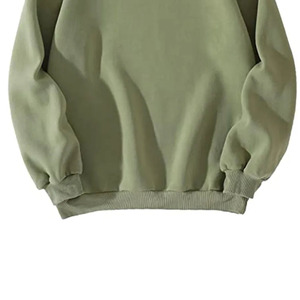 Jersey de manga larga informal multicolor personalizado, sudadera cómoda de punto básico liso en blanco para mujer, conjunto alto personalizado a la moda - Product Image 4