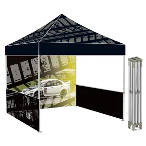 Heavy Duty 10x10 Foot Hexagon Aluminum Alloy Folding Gazebo Tent Hot Selling Canopy Tent Outdoor For Big Events Refugee 3x3m