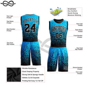 Maillot personnalisé de basket-ball uniformes de basket-ball personnalisés sublimation taureau brodé uniforme de basket-ball bsci, vente en gros, vêtements de sport - Product Image 6