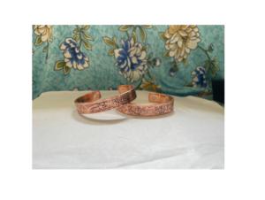 Bracelet en cuivre pur 100% fait à la main bijoux en acier inoxydable à la mode pour hommes et femmes Option cadeau économique - Product Image 5