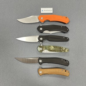 LHZW01 3.5 Inch D2 Steel Self Defence Pocket <span class=keywords><strong>Knife</strong></span> EDC G10 Handle Stone Wash <span class=keywords><strong>Clip</strong></span> Point Blade Bowie Survival Knives <span class=keywords><strong>Belt</strong></span> <span class=keywords><strong>Clip</strong></span> - Product Image 3