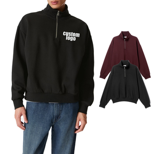 Sweat-shirt à col rond en coton personnalisé pour homme, motif uni, approvisionnement ODM, méthode de tissage teint en pièce pour les vêtements de saison hivernale - Product Image 6