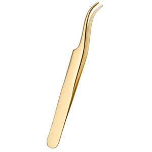 Pinzas para pestañas Pinzas de acero inoxidable Pinzas antiestáticas altas para extensiones de pestañas Kits Mujeres profesionales - Product Image 4