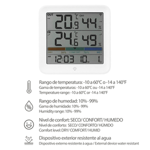 Stazione meteorologica per esterni/interni / Umidità - Product Image 3
