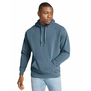 Sweat à capuche brodé pour hommes 100% coton de haute qualité respirant grande taille pour hiver Streetwear - Product Image 4