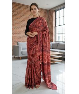 Women Sarees Traditional Fashion Wear Crafted For Versatile Styling Lightweight Comfort And Eye <b>Catching</b> Visual Elegance - Product Image 1