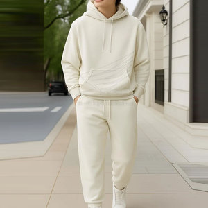 Survêtement décontracté pour homme en coton 100% de qualité supérieure, respirant, écologique, à capuche, uni, léger, vêtements d'hiver, fabriqué au Pakistan - Product Image 3