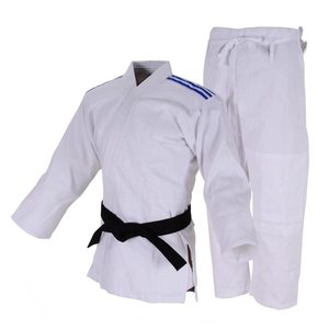 Uniformes de Karate de buena calidad, equipo de artes marciales Unisex con logotipo personalizado, clásico, informal, cómodo, ligero, de Color sólido - Product Image 1