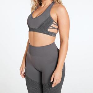 Soutien-gorge de sport à soutien complet respirant pour femme Style de réservoir confortable à impact moyen Options de taille plus légères - Product Image 4