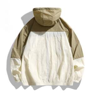 Veste coupe-vent décontractée pour homme et femme, dernier style, coupe-vent et sublimée, fermeture éclair, vestes légères - Product Image 3