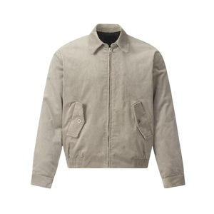 Blouson aviateur d'hiver pour homme Fashion 100% Polyester imperméable réversible à capuche - Product Image 1