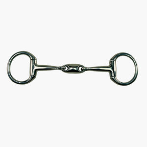Caballo ecuestre Bradoon Propósito Cómodo anillo suelto Snaffle Acero inoxidable boca de caballo bits Inglés bit - Product Image 6