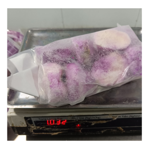 Vacuum Pack Frozen Purple Yam - Frozen Fresh Purple Vacuum Pack, Various Shapes IQF Frozen Purple-White Yam Like <b>Cube</b>/Chunk - Product Image 1