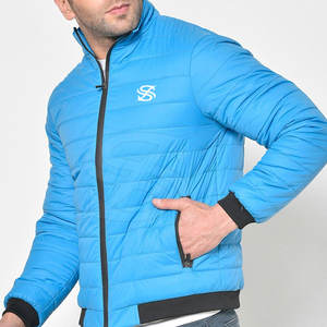 Chaqueta de Invierno para Hombre con Diseño Acolchado, Ofrece Comodidad y Calidez para Uso Diario Informal - Product Image 3