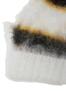 หมวกบีนนี่ขนแกะขนโมแฮร์100% พร้อมเนื้อนุ่มถักหรูหราระบายอากาศได้ดีและกันน้ำได้ทุกเพศสำหรับใช้ในชีวิตประจำวัน - Product Image 4