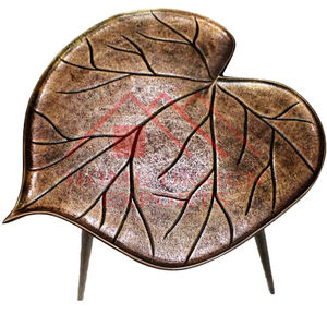 Silver Finished Metal Home Decor Furniture 2025 best Selling Handmade Metal Side Table furniture - Product Image 5