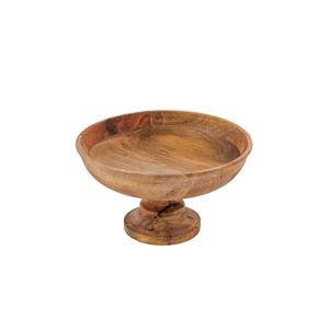 Ensemble de deux bols à fruits en bois de haute qualité, écologiques et attrayants, de tailles différentes, pour les fêtes de mariage - Product Image 5