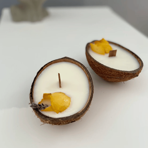 เทียนมะพร้าวของขวัญวันวาเลนไทน์เทียนในมะพร้าวจากเวียดนาม - Product Image 6