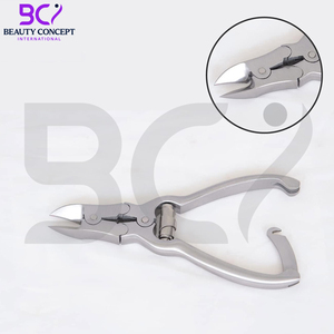 Outils de soins des pieds en acier inoxydable de la meilleure qualité coupe-ongles à bout incurvé - Product Image 5