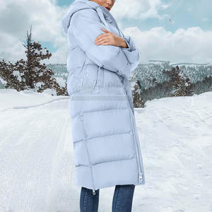 Nueva llegada diseño personalizado último diseño mujeres Chaqueta larga de algodón acolchado invierno hecho en Pakistán - Product Image 3