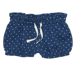 Tucker + Tate Girls Shorts Navy Denim <b>Mini</b> Dots Ruffle <b>Bubble</b> Design Size 12M - Product Image 3