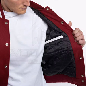 ราคาขายส่ง แจ็คเก็ตวาร์ซิตี้ผู้ชายแบบสั่งทำพิเศษสำหรับฤดูหนาว คอตั้ง แห้งเร็ว ระบายอากาศได้ดี ผลิตจากโพลีเอสเตอร์/คอตตอน สำหรับขาย - Product Image 4