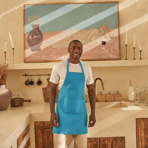 Delantal de Cocina sin Mangas BEAM 100% Poliéster No Tejido, Transpirable, Ecológico, Absorbente de Humedad, Ahorra Agua, con Bolsillo Frontal - Product Image 1