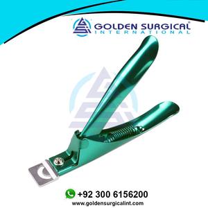 Cortaúñas Metálico de Acero Inoxidable para Manicura y Pedicura, Verde Acrílico, para Uñas Postizas |   Instrumentos de Belleza, Herramientas de Salón - Product Image 6